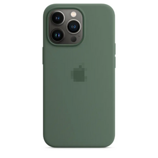 Silicone Case FULL iPhone 12,12 Pro Pine green 121-57 фото