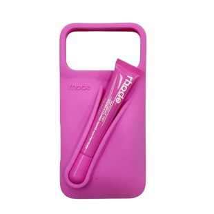 Чохол Lipstick case Rhode з місцем для блиску для iPhone 17 Pro (блиск у комплекті) Rose 4142-9 фото
