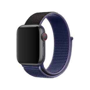 Ремінець Nylon Loop Apple Watch 42,44,45,46mm(10,11S),49mm(ultra 1-3S) Dark Blue 282-3 фото