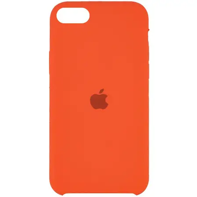 Silicone Case FULL iPhone 7,8,SE 2 Apricot 112-1 фото