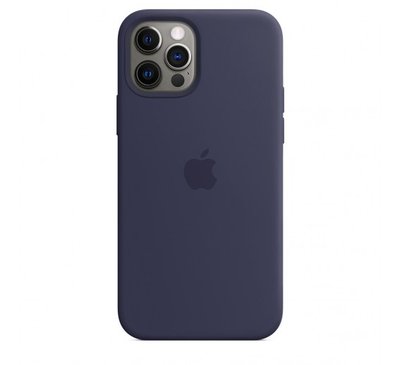 Silicone Case FULL iPhone 12,12 Pro Midnight blue 121-7 фото