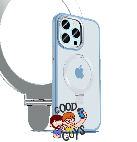 Чохол Crystal Matt з підставкою MagSafe iPhone 14 Pro Max Sierra Blue 1179-4 фото