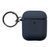 Чохол для AirPods 1/2 Silicone Carbon Carabines Gray 3003-1 фото