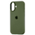 Чохол Silicone case Full iPhone 17 Dark olive 4016-14 фото