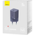 Адаптер BASEUS [USB-C] GaN5 Fast Charger (mini) 30W Deep Purple 2113-111 фото