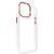 Чохол Crystal Guard для iPhone 14 White-Red 337-7 фото