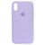 Silicone Case FULL iPhone XR New lilac 116-71 фото