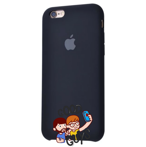 Silicone Case FULL iPhone 6,6s Black 111-17 фото