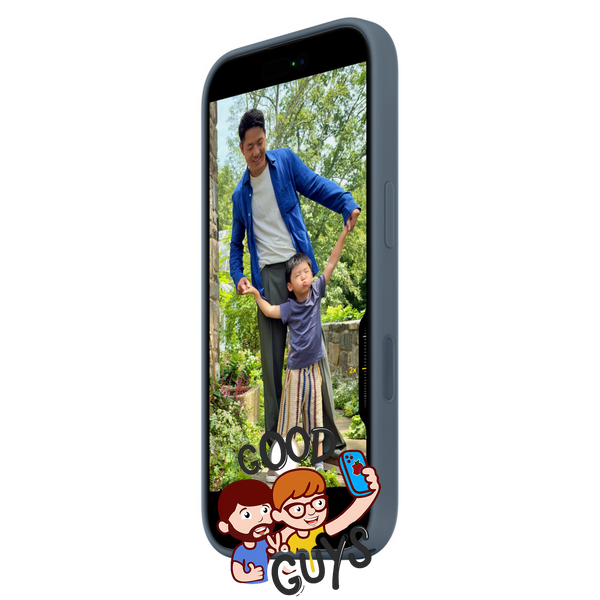 Чохол Silicone Case 1:1 з закритою кнопкою камери для iPhone 17 Pro Max Anchor Blue 4116-7 фото