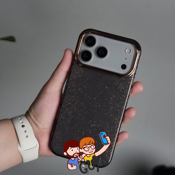 Чохол Sparkle case з блискітками для iPhone 18 Pro Black 4601-0 фото