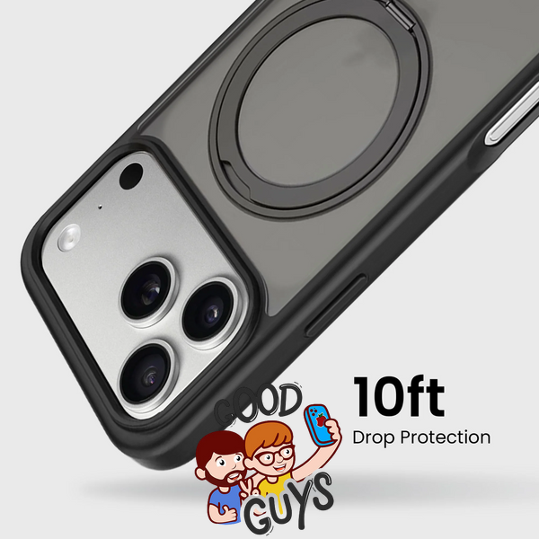 Чохол Spin Ring iPhone 18 Pro Black 4647-0 фото