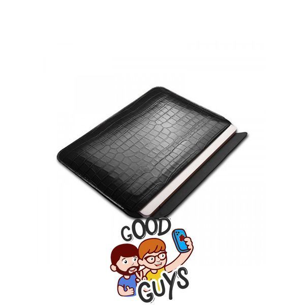 Конверт шкіряний WIWU Skin Croco Geniunie Leather Sleeve Series для MacBook Pro/Air 13" Black 2221-0 фото