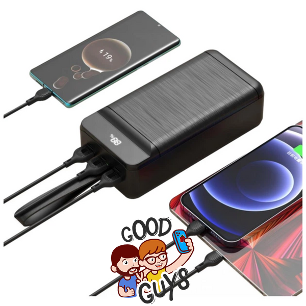 Універсальна мобільна батарея XO PR157 fast-charging PD20W/QC22.5W 40000mAh Black 4268-0 фото