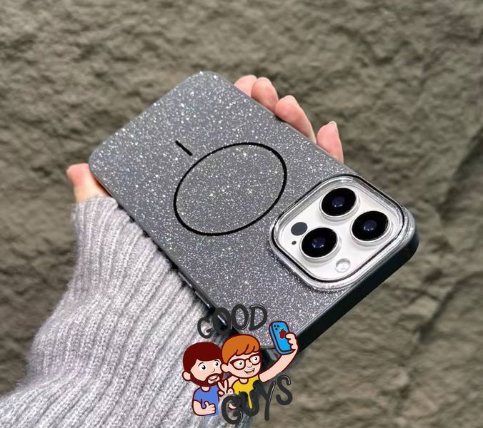 Gleaming MagSafe Case для iPhone 15 Pro Max Black 2893-4 фото
