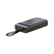 Універсальна мобільна батарея XO PR157 fast-charging PD20W/QC22.5W 40000mAh Black 4268-0 фото 2