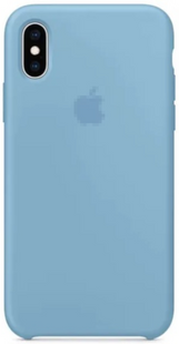 Чохол Silicone Case 1:1 для iPhone X,Xs Cornflower 389-12 фото
