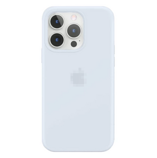 Silicone Case FULL iPhone 12 Pro Max Sky blue 122-42 фото