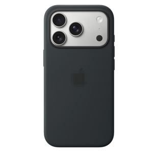 Чохол Silicone Case 1:1 з закритою кнопкою камери для iPhone 17 Air Black 4117-0 фото