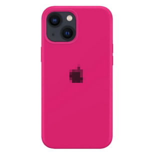 Silicone Case FULL iPhone 14 Plus Barbie pink 128-46 фото