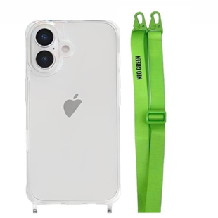 Чохол Armored з ремінцем Crossbody для iPhone 17 Neon Green 4062-16 фото
