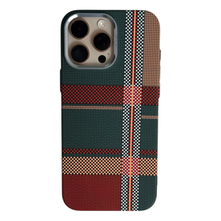 Чохол Carbon Pattern MagSafe для iPhone 17 Air Red 4049-7 фото