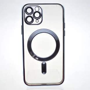 Чохол Shining with MagSafe на iPhone 15 Plus Blue Titanium 1902-1 фото