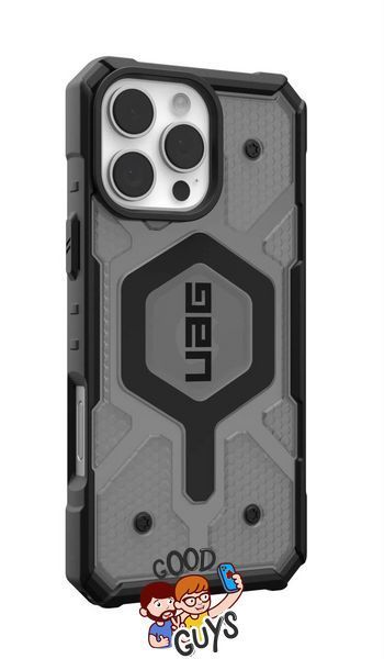 Чохол протиударний UAG Pathfinder з MagSafe для iPhone 16 Clear Black 2522-9 фото