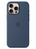 Чохол Silicone Case 1:1 з закритою кнопкою камери для iPhone 16 Pro Max Denim 2753-4 фото