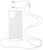 Чохол прозорий протиударний з шнурком iPhone 13 Pro White 1213-3 фото