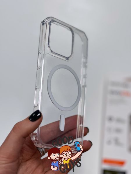 Чохол прозорий Tech21 EvoClear Case з MagSafe iPhone 15 Pro Max Прозорий 2695-3 фото