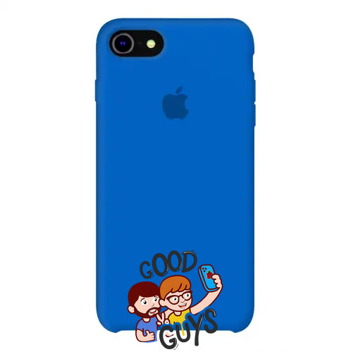 Silicone Case FULL iPhone 7,8,SE 2 Royal blue 112-2 фото
