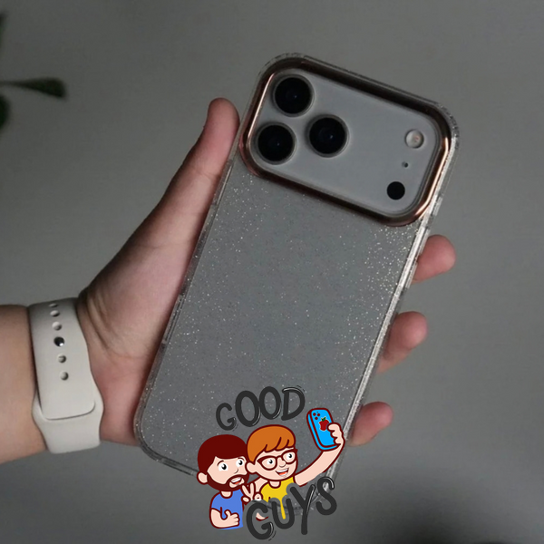 Чохол Sparkle case з блискітками для iPhone 18 Pro White 4601-1 фото