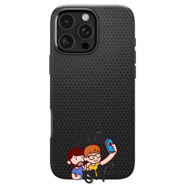Чохол Spigen Liquid Air with MagSafe для iPhone 16 Pro Black 2591-0 фото