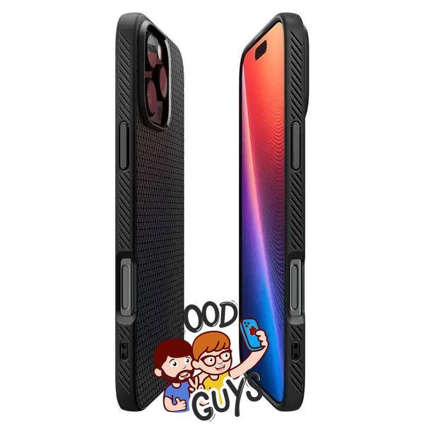 Чохол Spigen Liquid Air with MagSafe для iPhone 16 Pro Black 2591-0 фото
