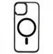 Чохол Crystal Guard with Mag Safe для iPhone 15 Pro Max Black 1631-0 фото 1