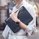 Конверт шкіряний WIWU Skin Croco Geniunie Leather Sleeve Series для MacBook Pro/Air 13" Blue 2221-1 фото 4