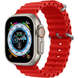 Ремінець Ocean Band 42,44,45,46mm(10,11S),49mm(ultra 1-3S) Red 288-4 фото 1