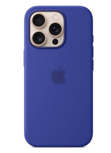 Чохол Silicone Case 1:1 з закритою кнопкою камери для iPhone 16 Pro Max Ultramarine 2753-5 фото