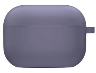 Чохол з мікрофіброю для AirPods Pro 2gen. Lavender Gray 1433-17 фото