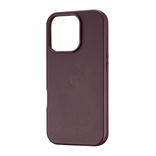 Чохол Leather Case 1:1 with MagSafe iPhone 17 Pro Dark Cherry 4031-6 фото