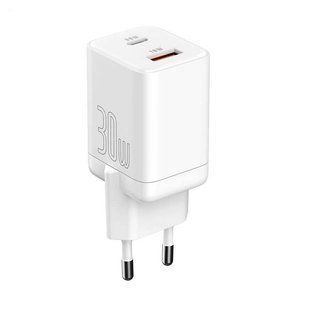 Адаптер SENTEO [USB+USB-C] PD3.0 Turbo Fast Z-10 30W/18W White 2777-1 фото