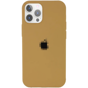 Silicone Case FULL iPhone 13 Mini Gold 123-27 фото