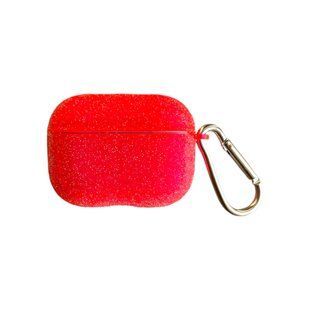 Чохол для AirPods Pro Stars Shining case з карабіном Hot Pink 2368-5 фото