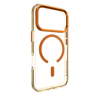 Чохол Silver Shield Magsafe 17 Pro Max Transparent Orange 4044-2 фото