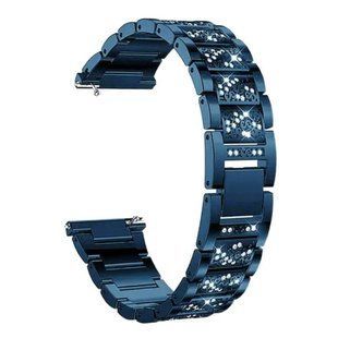 Ремінець SWAROVSKI STEEL BAND for Apple Watch 38,40,41,42mm(10,11S) Blue 1606-8 фото