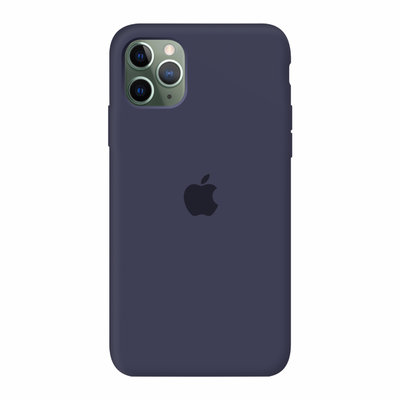 Silicone Case FULL iPhone 11 Pro Midnight blue 118-7 фото