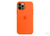 Silicone Case FULL iPhone 15 Pro Max Orange 1677-12 фото