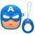Чохол 3D для AirPods 1/2 Captain America 1391-19 фото