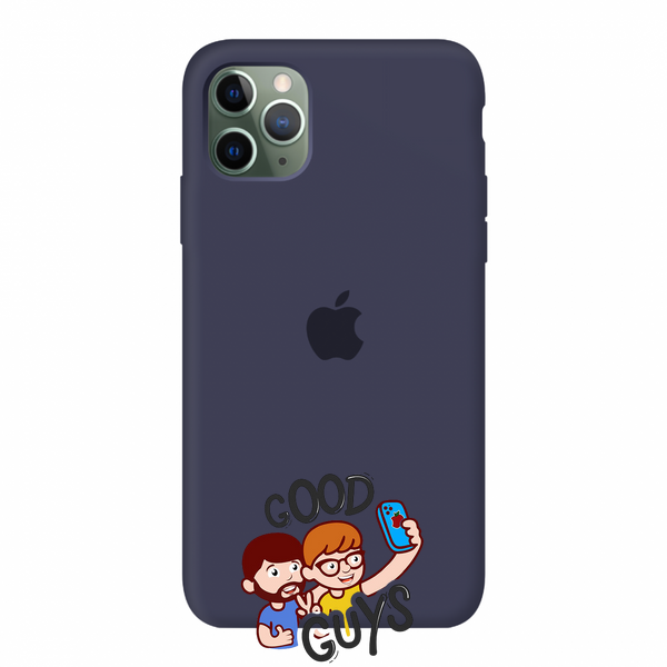 Silicone Case FULL iPhone 11 Pro Midnight blue 118-7 фото