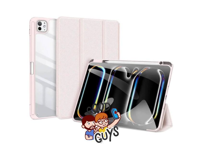 Чохол DUX Ducis TOBY Series для iPad Pro 13 2024 з місцем для пенсіл Pink 2464-0 фото